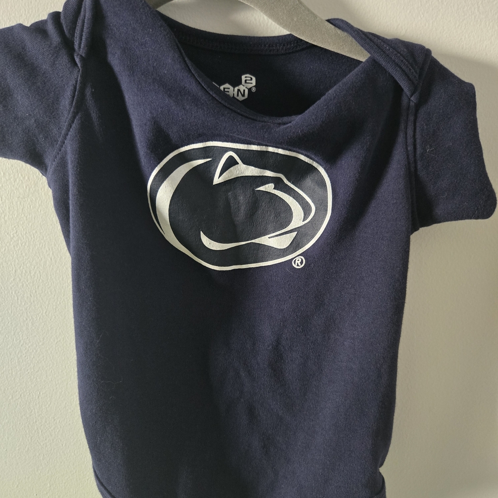 Navy Blue Kids Shirt with Logo